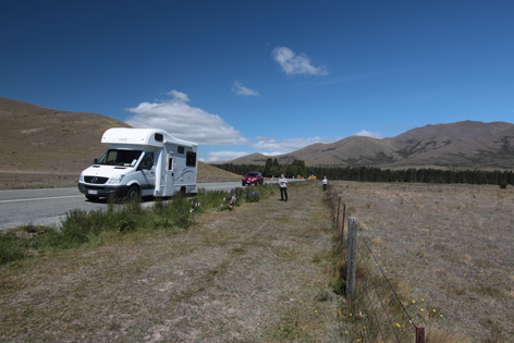 Fahrt Lake Tekapo 03