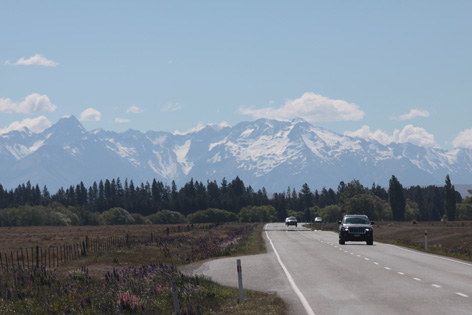 Fahrt Lake Tekapo 04